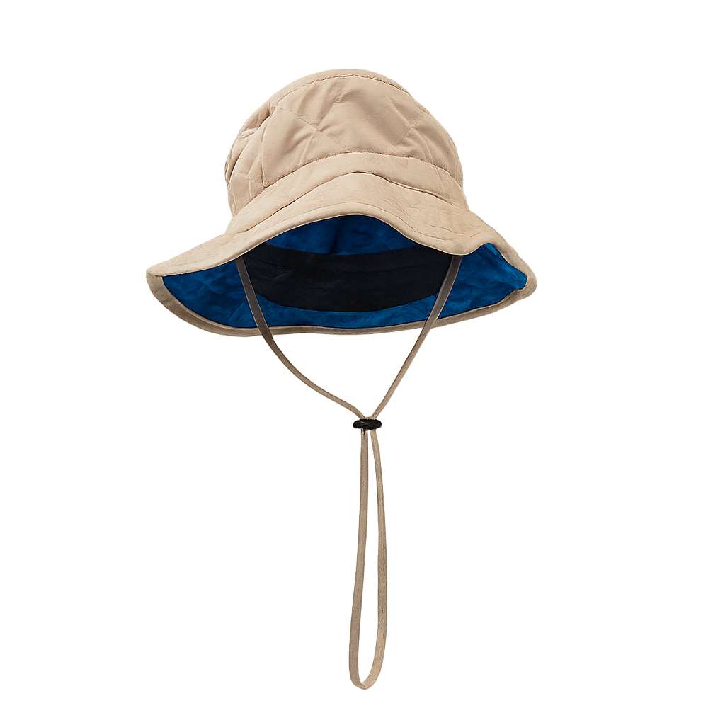 Bucket Hat with Wide Brim Visor
