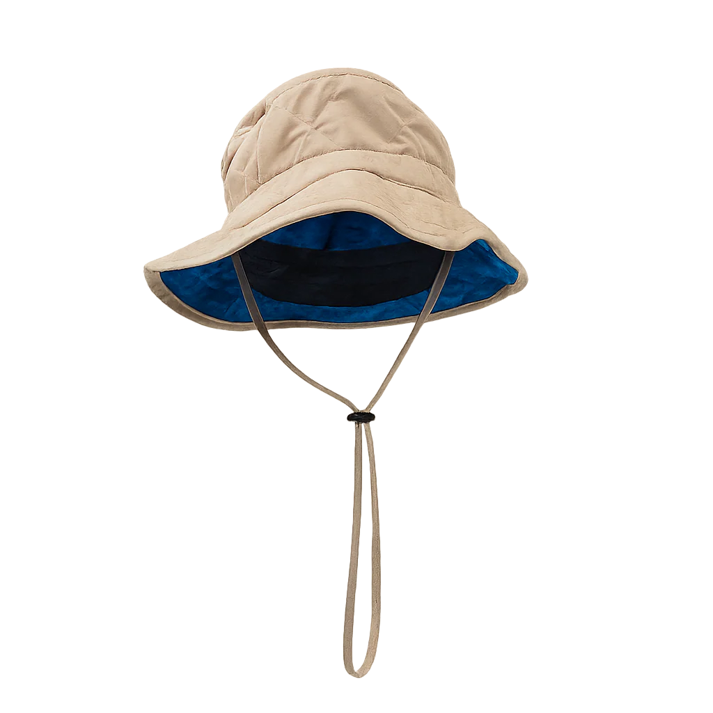 Bucket Hat with Wide Brim Visor