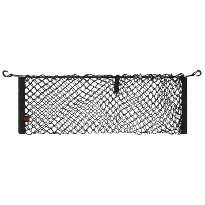 Autó csomagtartó rendezőháló Black+Decker 125x30xcm 185g 2 kampós