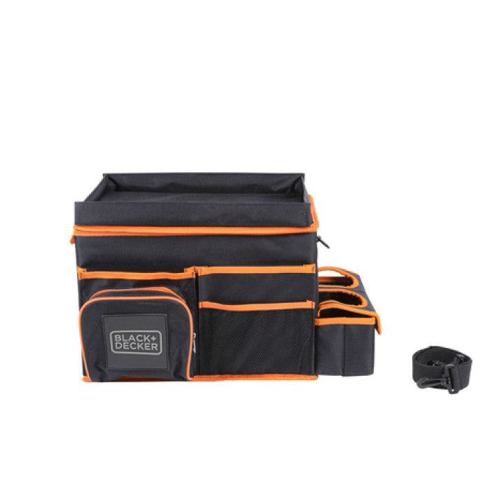 Autós tároló és hűtő Black+Decker pohártartóval 47.5x25x30cm 1.35kg