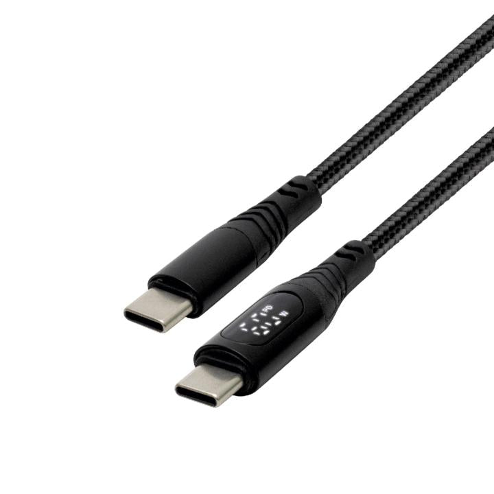TYPE-C 100W Fast Charging Phone Cable with Digital Display 1.2m