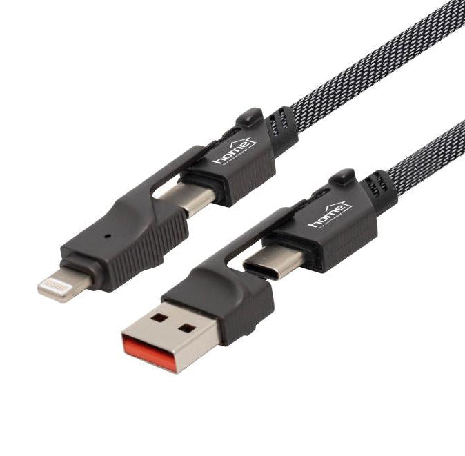 USB Phone Charging Cable (MULTI 4-in-1) 66W