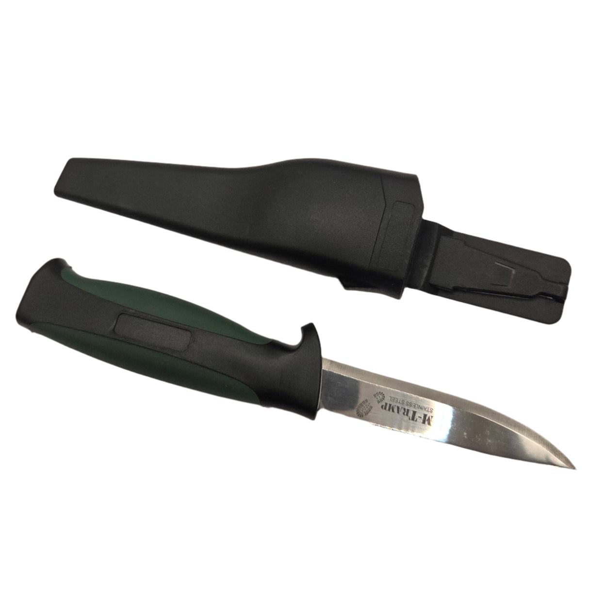 Fishing knife with black sheath Blackline