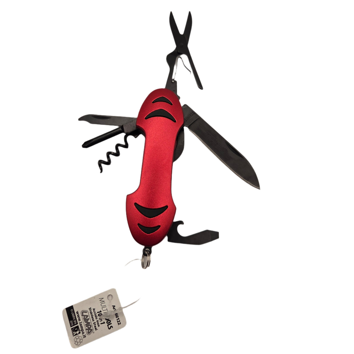 Pocket knife 10-in-1 multi-functional 66122D