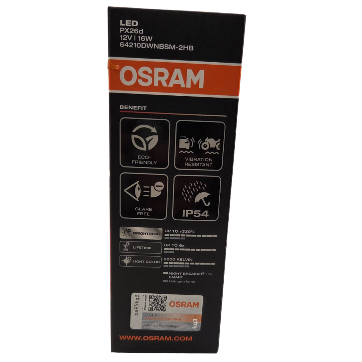 LED bulb for car H4 and H7 Osram Night Breaker set