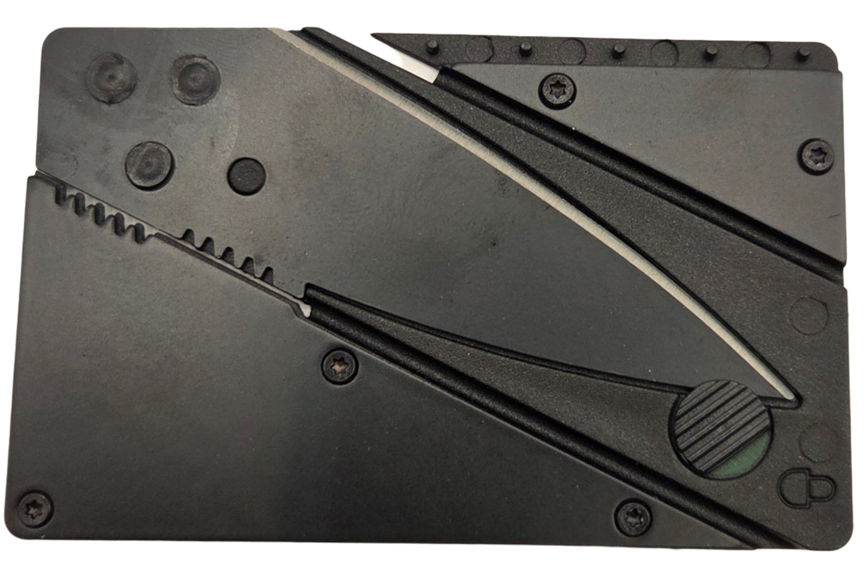 Card knife black