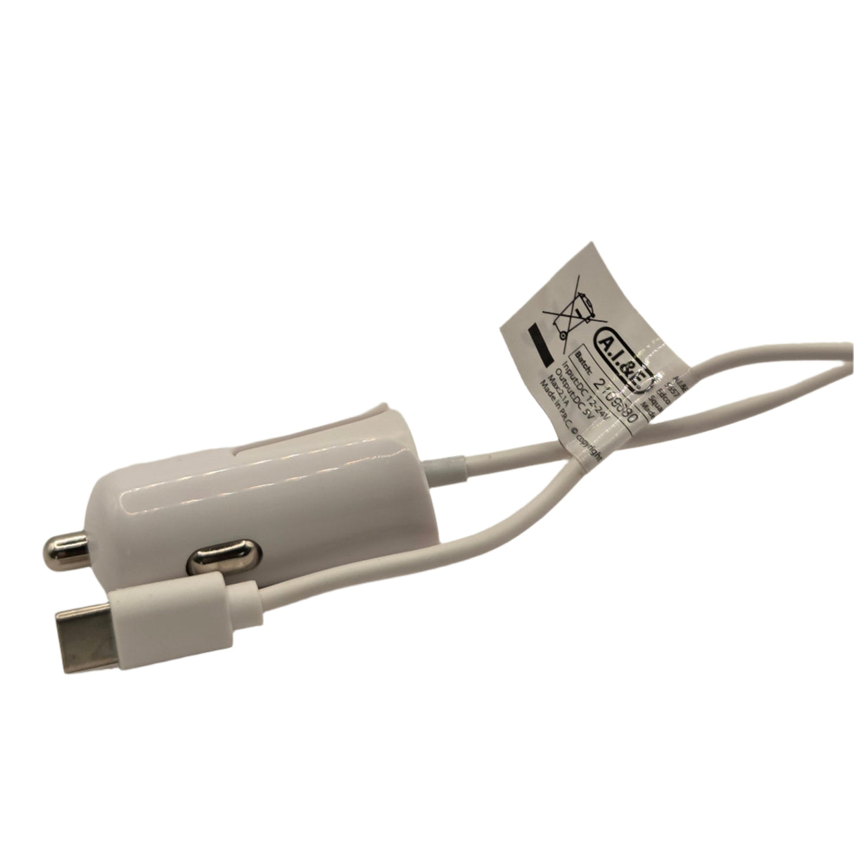 USB szivargyújtó töltő Type-C