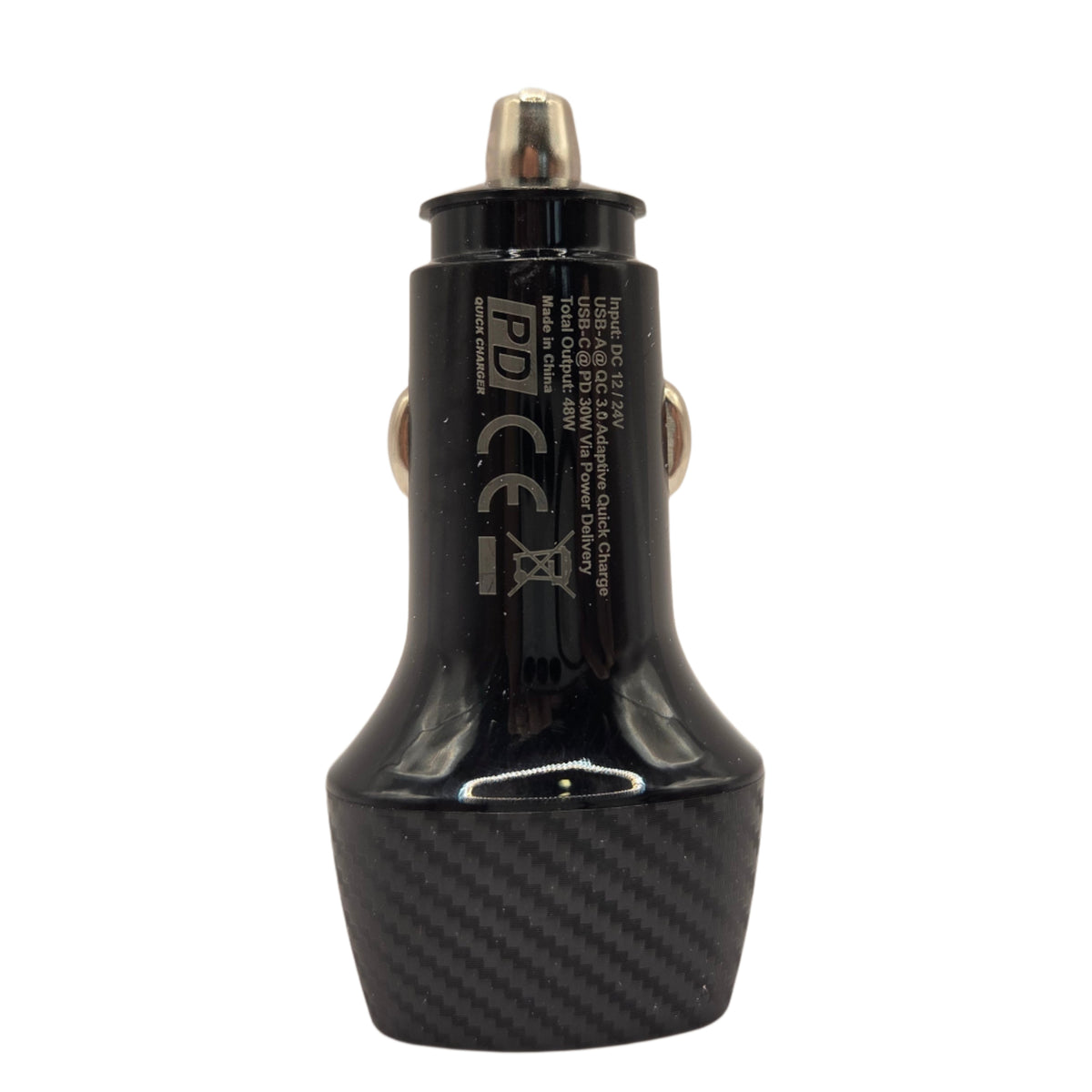 Cigarette lighter USB fast charger PD / QC 3.0 48W