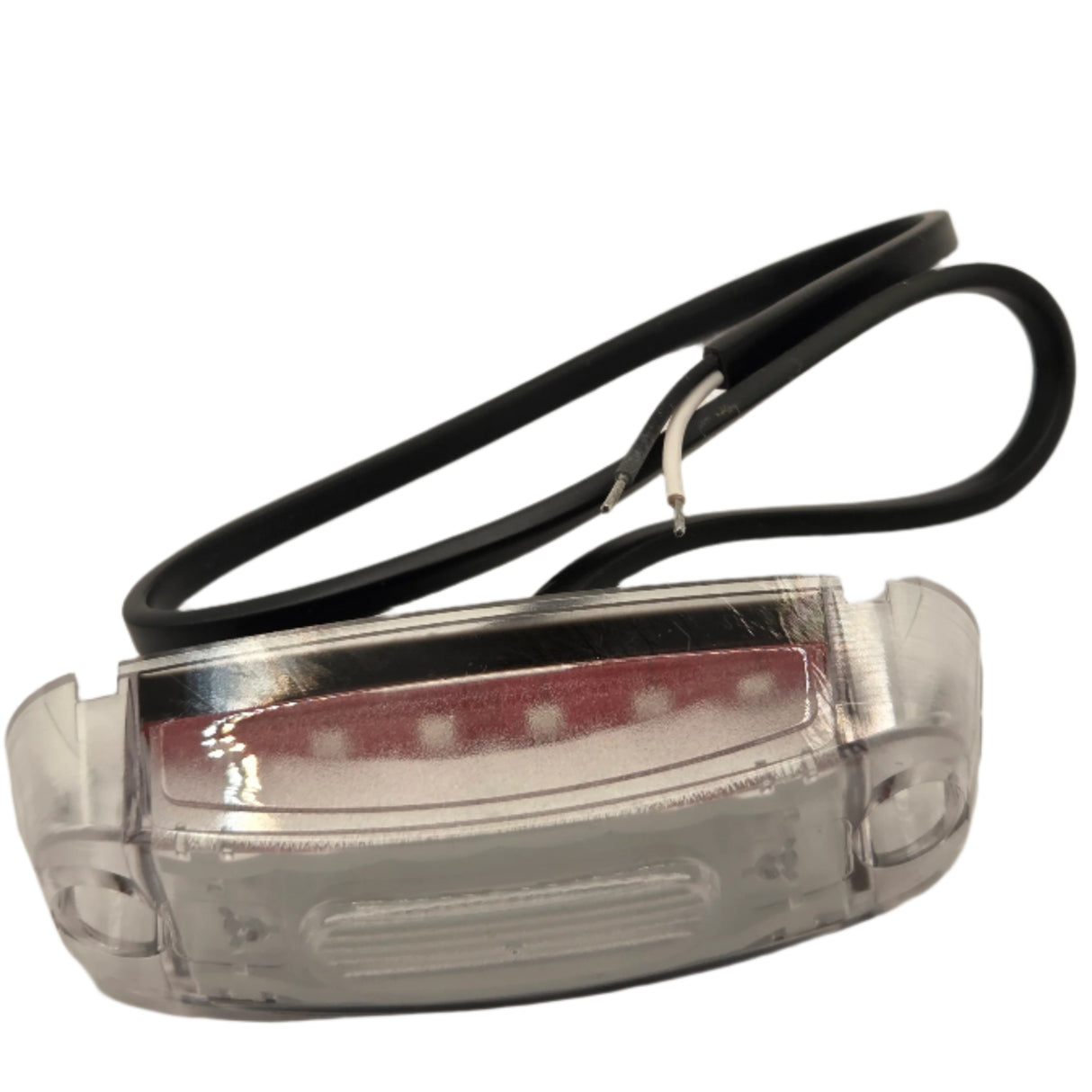 Helyzetjelző lámpa burkolattal LED piros-fehér-sárga FT-039