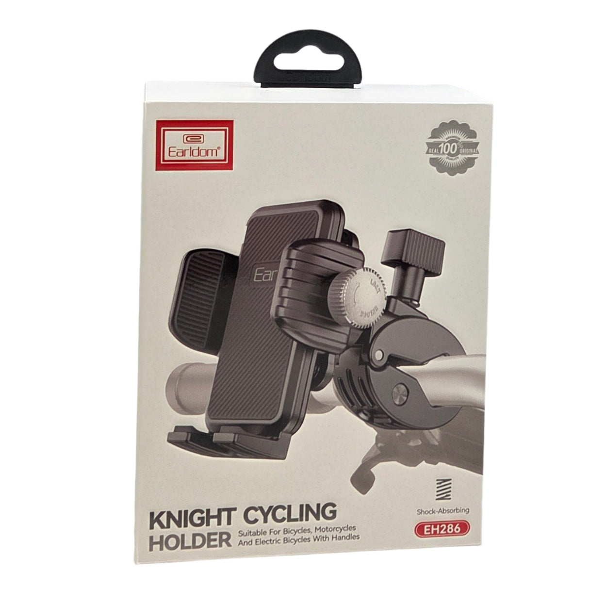 Motorcycle phone holder for handlebars EH286