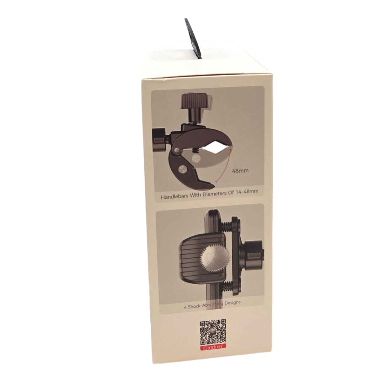 Motorcycle phone holder for handlebars EH286