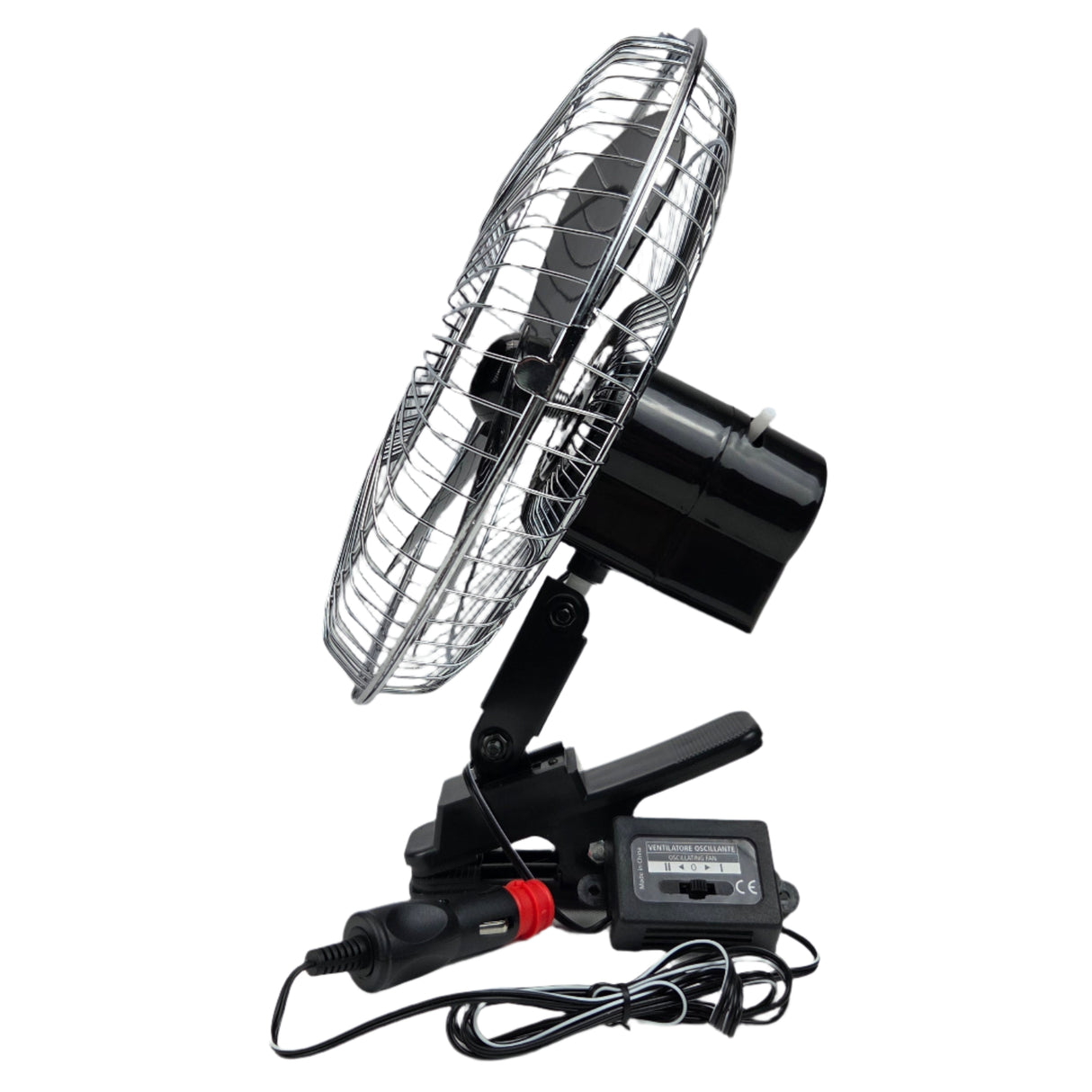 Car fan with clip 24V