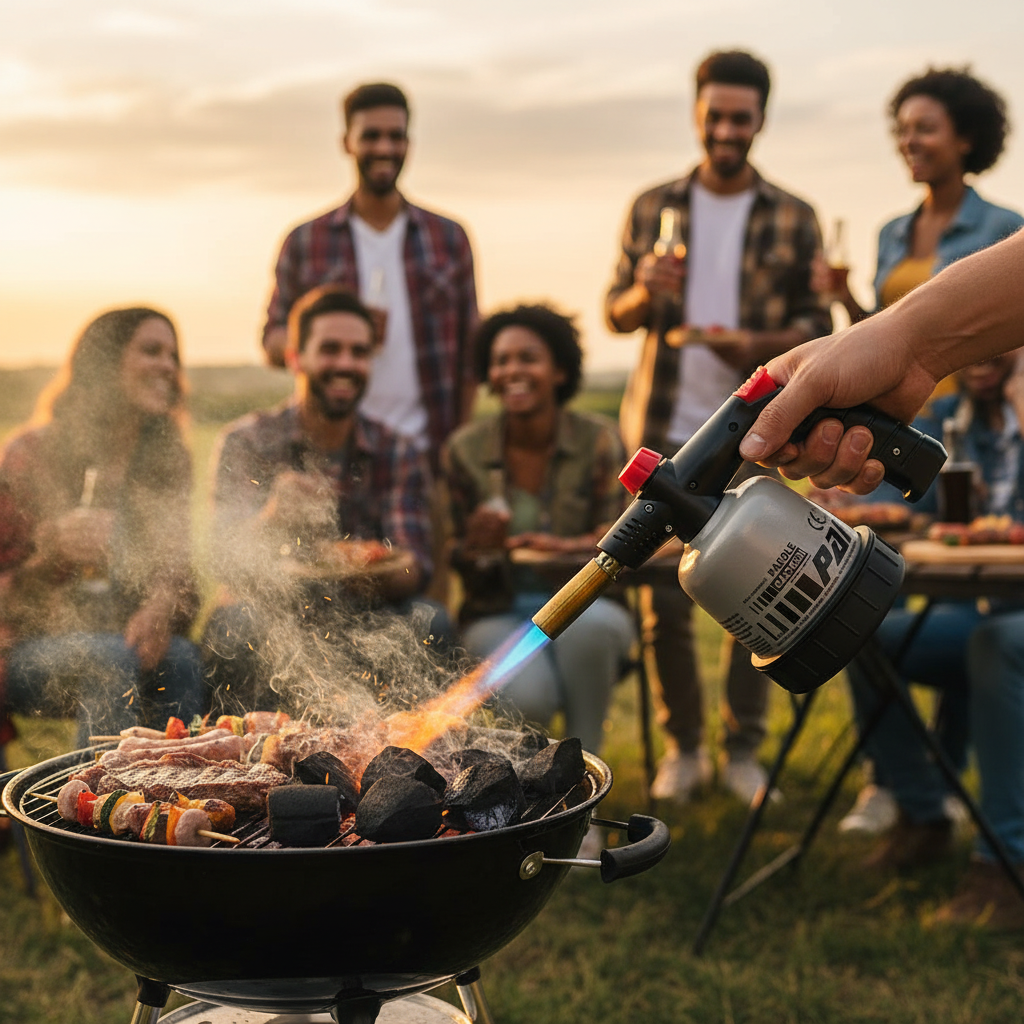 Kemping gázfőző fémházas 190gr-os gázpalackra