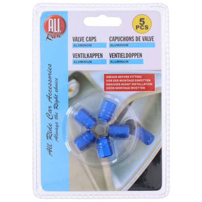 Valve cap aluminum set 5pcs