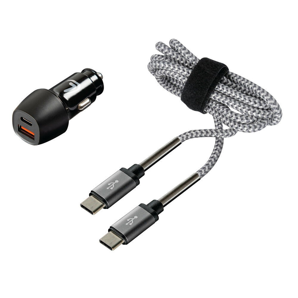USB cigarette lighter charger type C