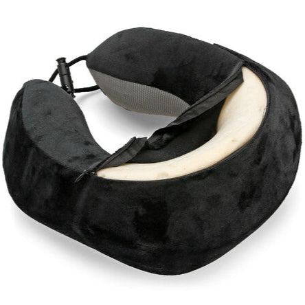Ergonomic neck pillow, blackish-grey