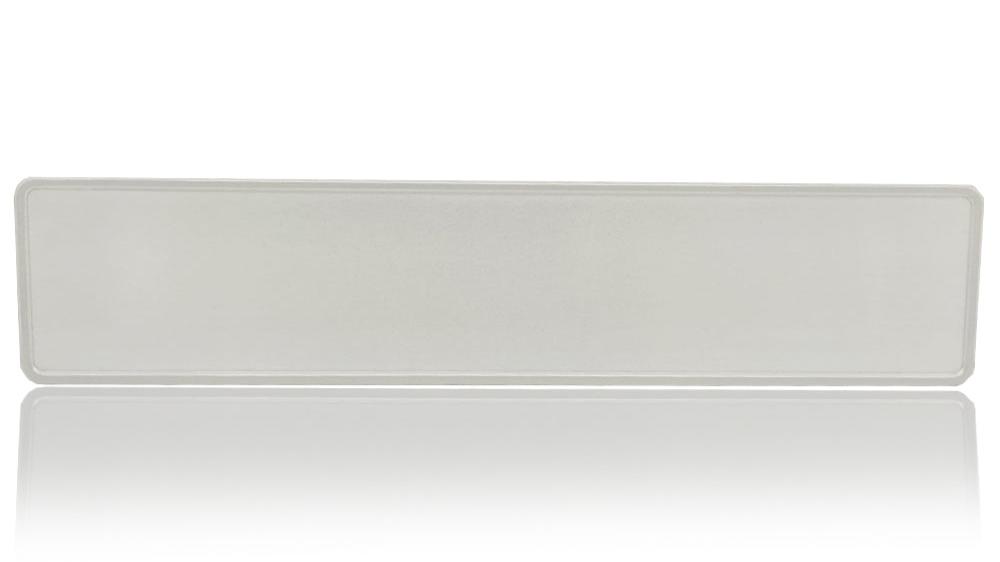 Névtábla egyedi fényvisszaverő fehér