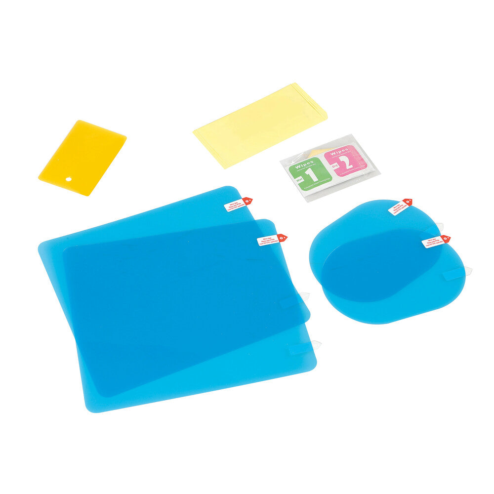 Water-repellent film kit with nano-technological hydrophobic coating
