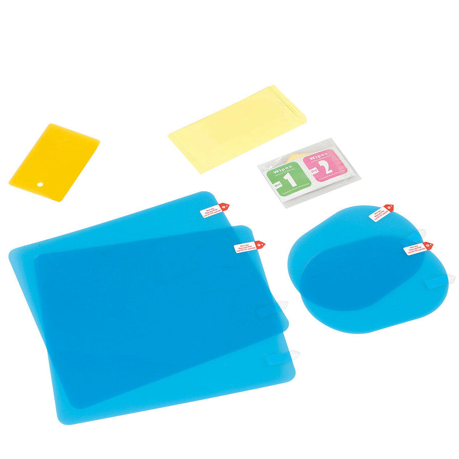 Water-repellent film kit with nano-technological hydrophobic coating