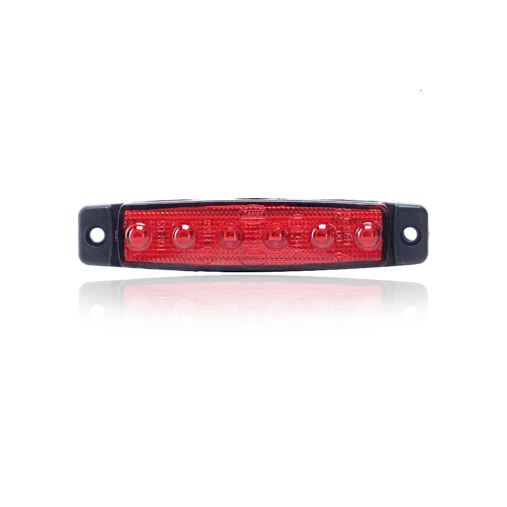 Lámpa helyzet LED kicsi piros kábellel 24V
