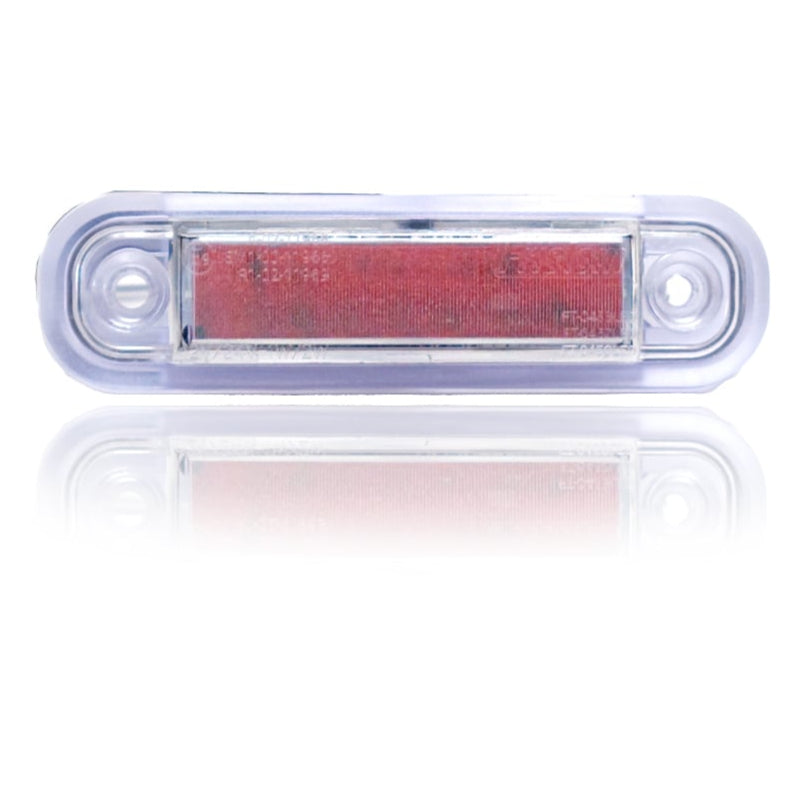 Lámpa helyzet LED áttetsző piros