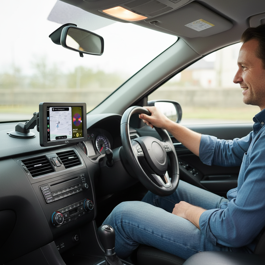 CarPlay multimedia center Apple/Android 7" IPS LCD