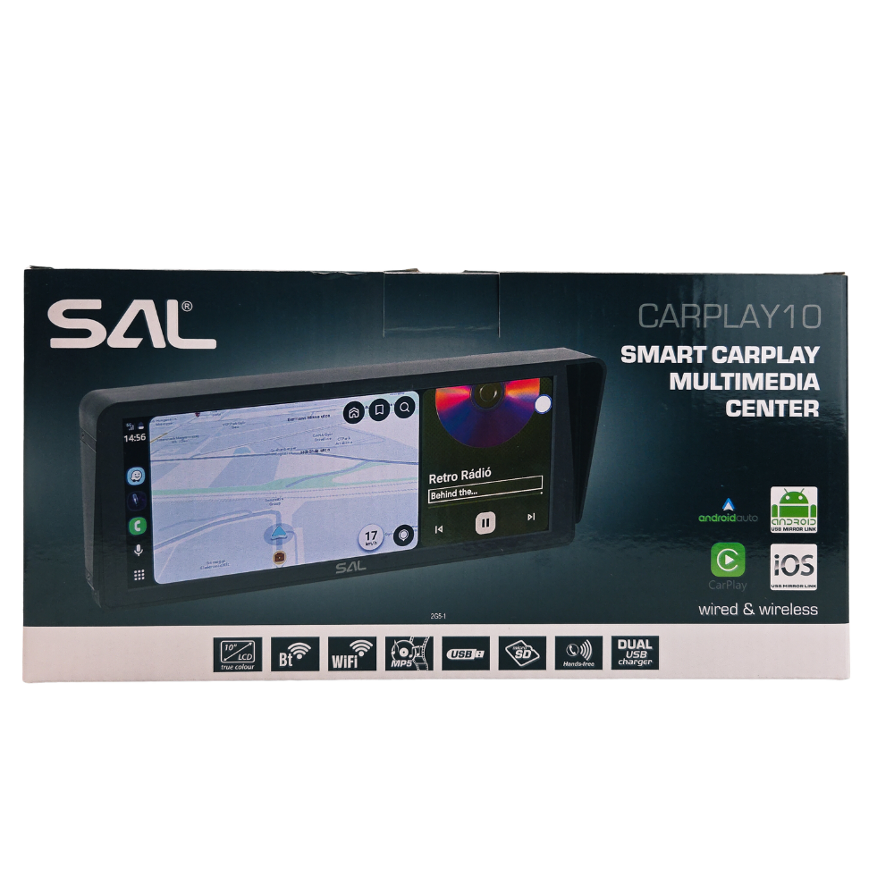 CarPlay car multimedia 10” IPS LCD