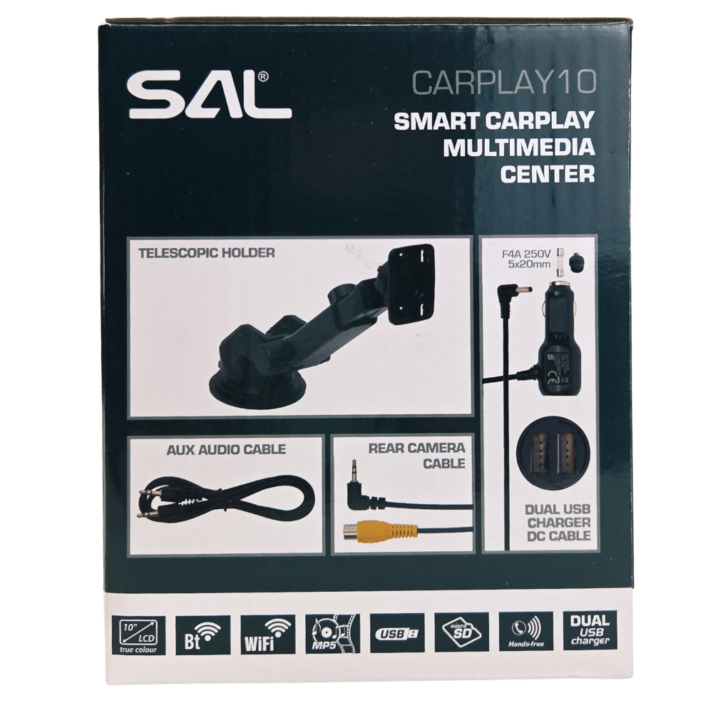 CarPlay car multimedia 10” IPS LCD