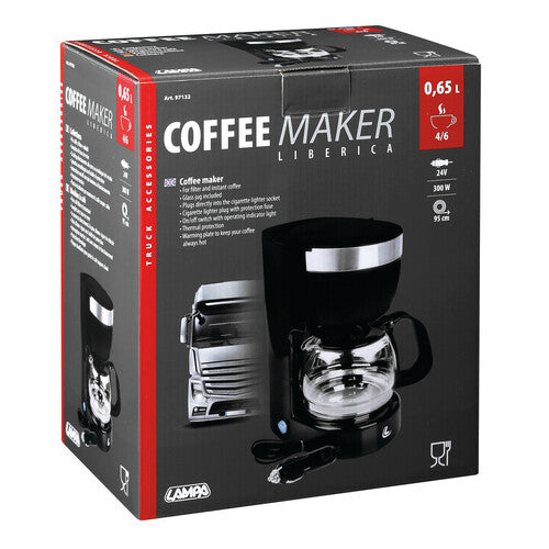 Car coffee maker 24V 650 ml