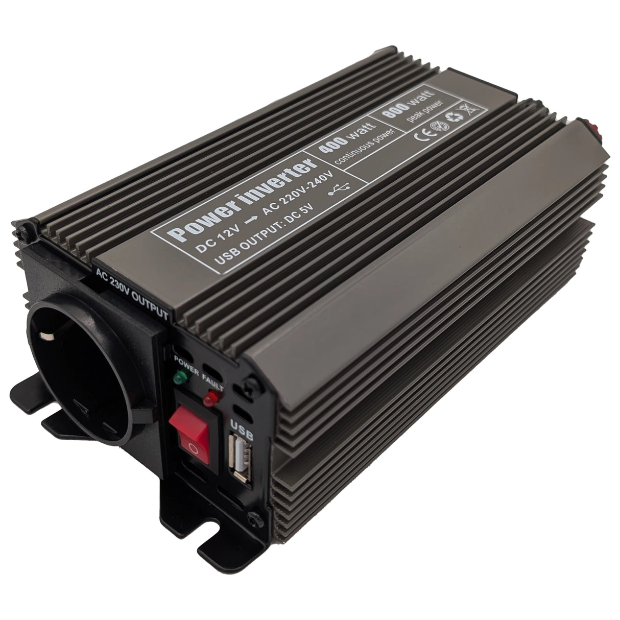 Áramátalakító power inverter 230V-ra