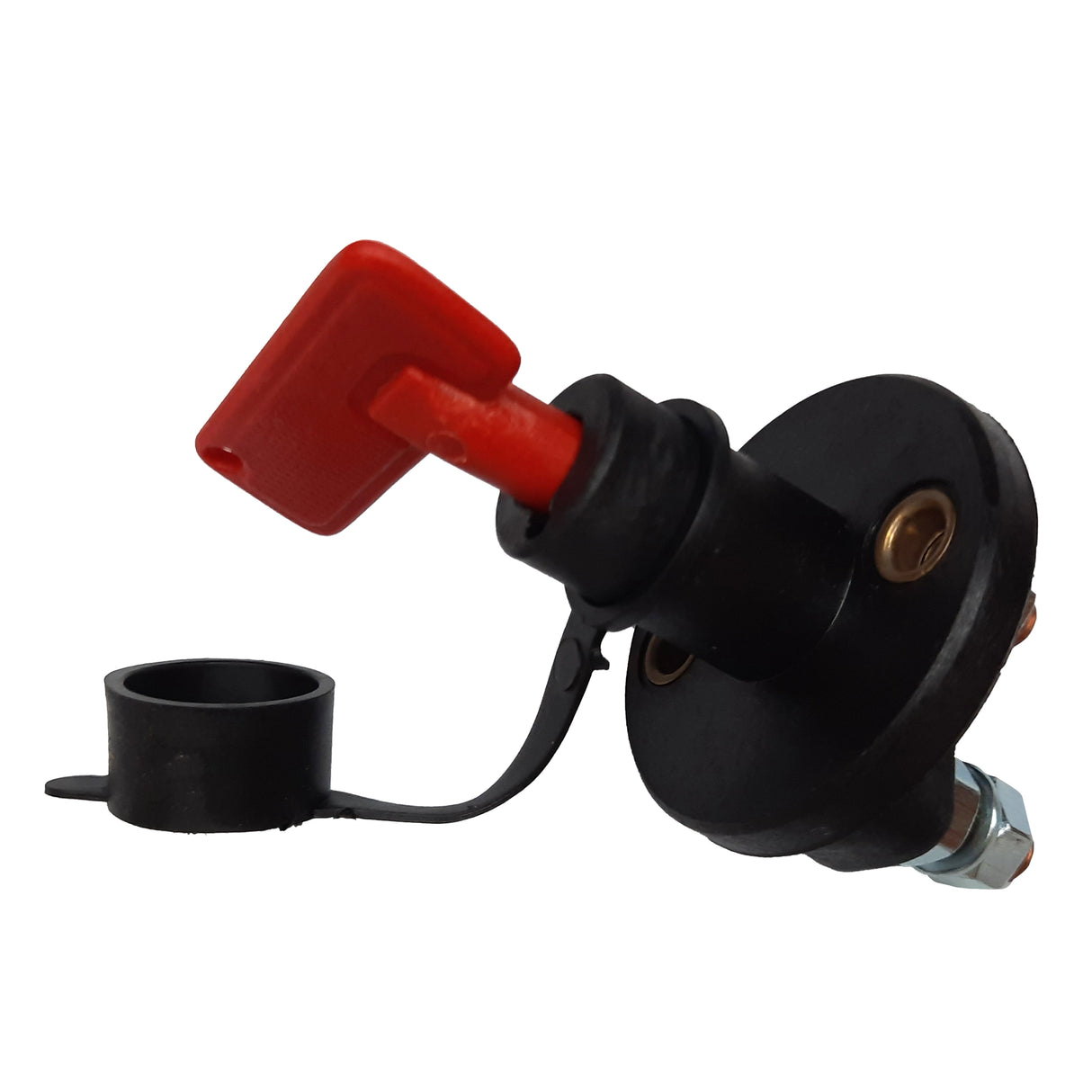 Áramtalanító kapcsoló 100-500A piros kulccsal