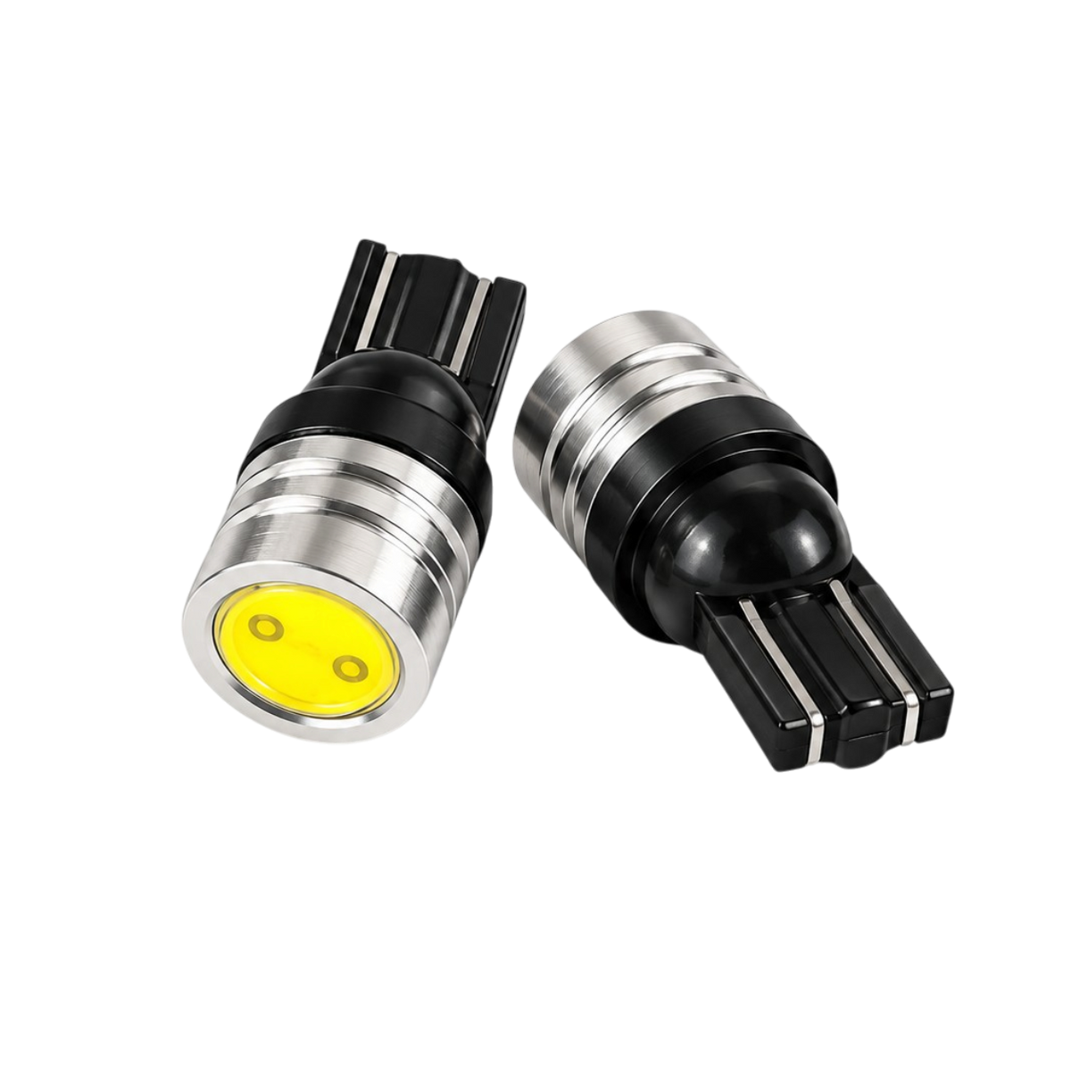 Autó LED izzó T10 SMD fehér fényű 2 db