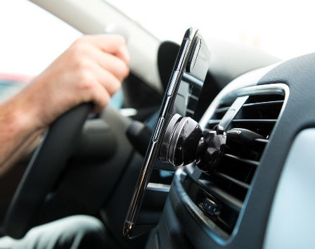 Car phone holder ventilate magnetic