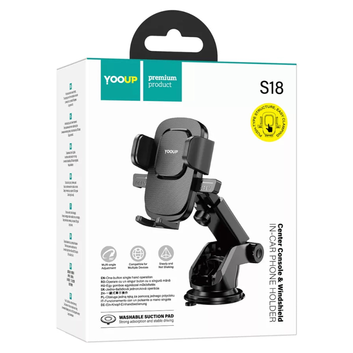 Car phone holder suction cup S18