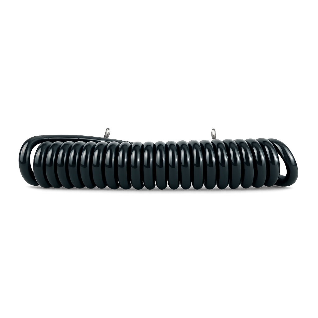 ADR spiral cable with 15-pin connector max. length: 3.7m working length: 3.5m 24V
