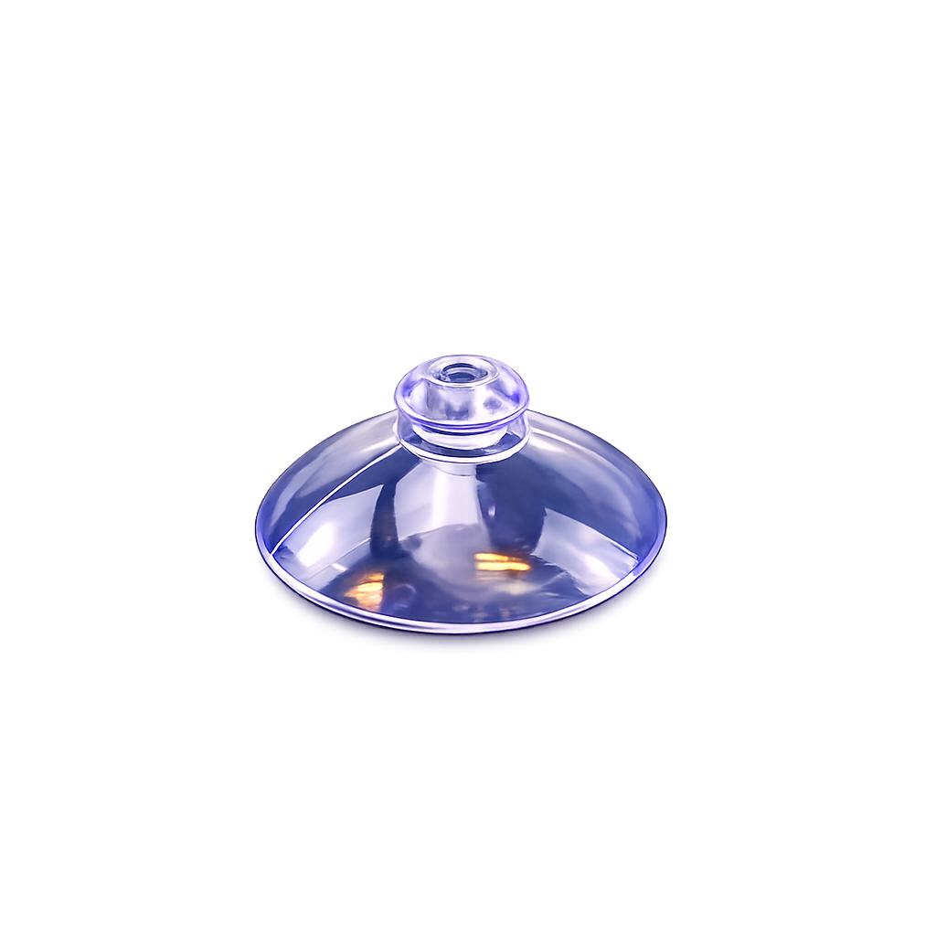 Suction cup for window for mini flag hook attachment