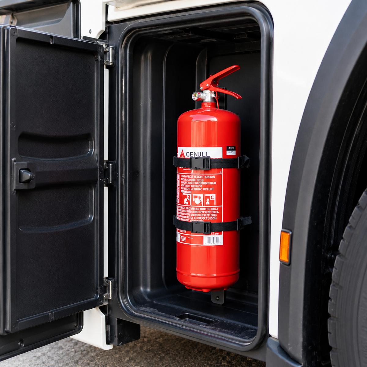 Fire extinguisher metal holder for 6kg