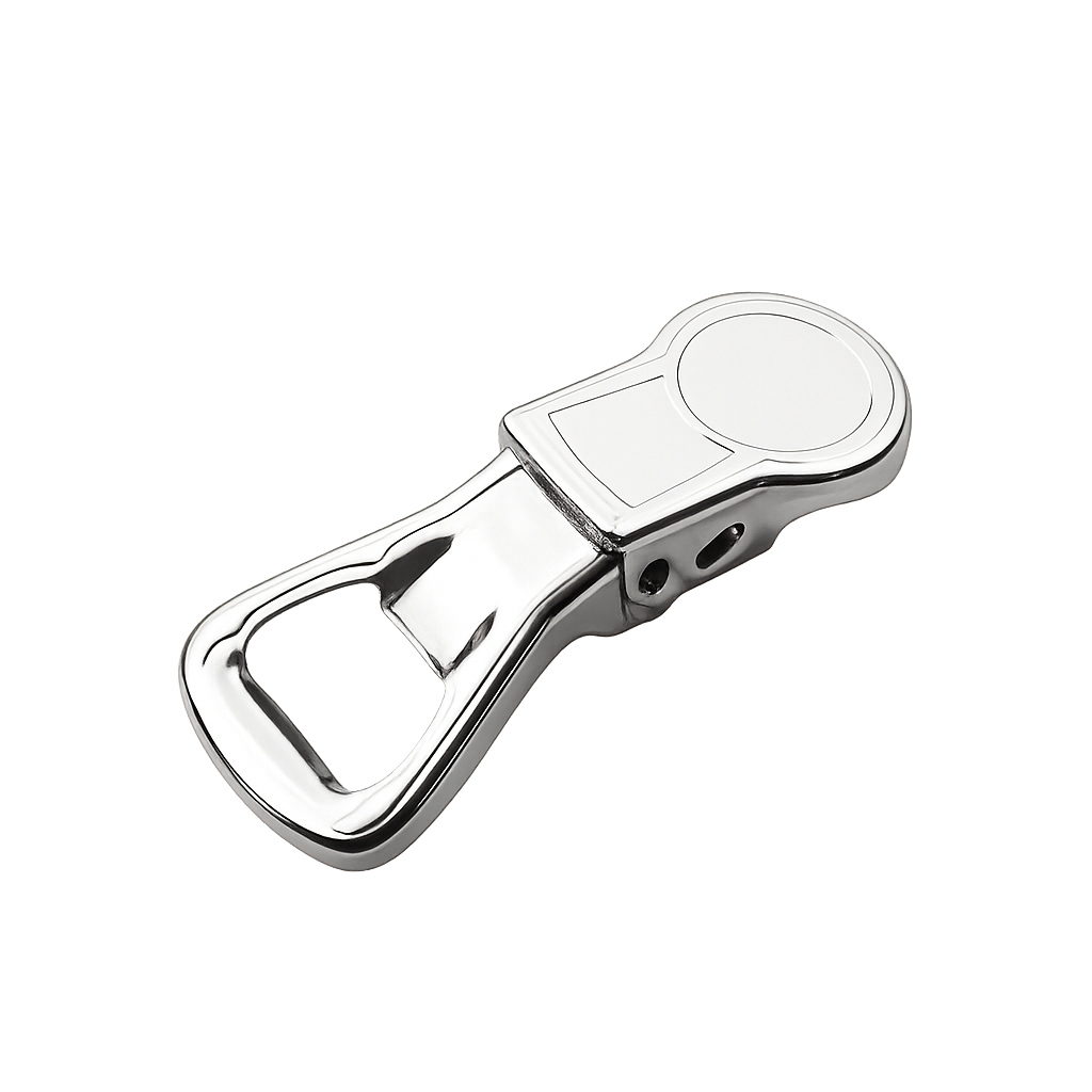 Beer opener, cap lifter and re-sealer, in silicone and stainless steel design
