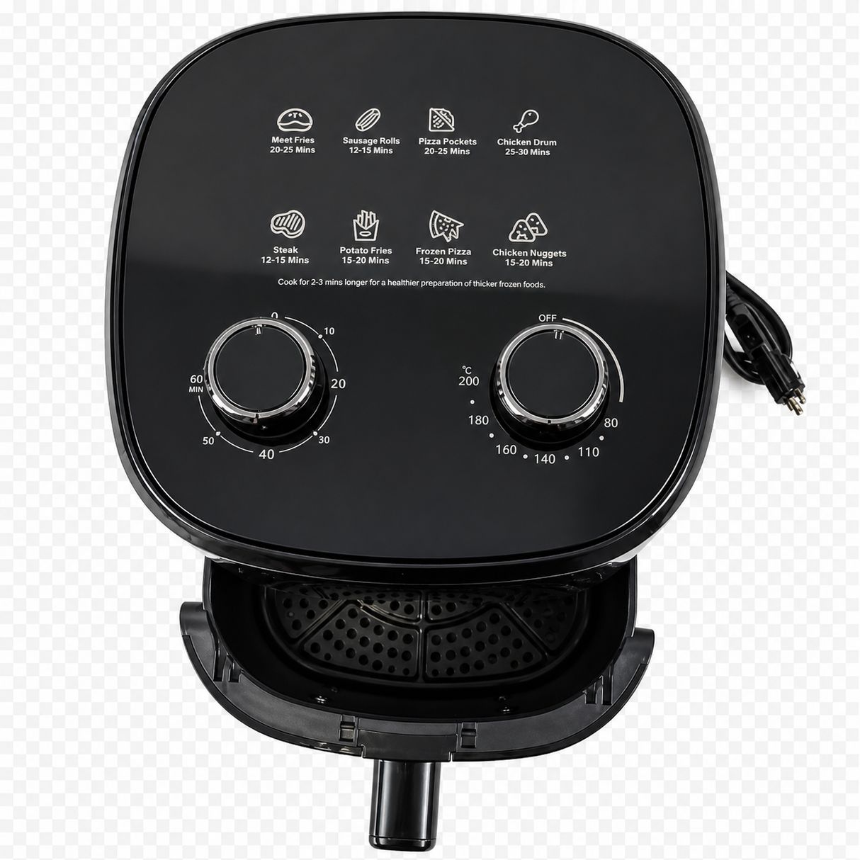 Air fryer 24V 250W 4L