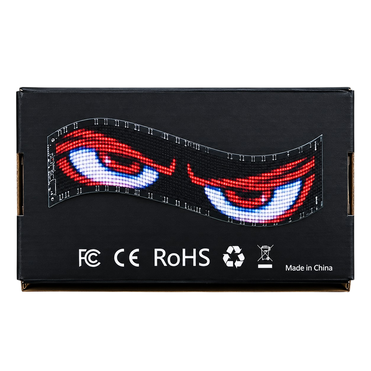 Flexibilis LED kijelző Devil Eyes szemanimációval Bluetooth vezérléssel autóhoz és kamionhoz