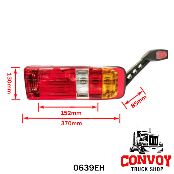 Lámpa Krone-hoz 5 kamrás háromszög prizmás gumilámpával TangDe