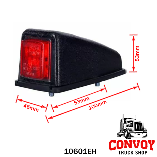 Helyzetjelző lámpa tetőre LED