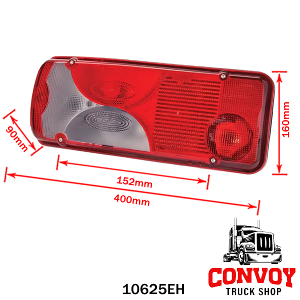 Lamp for Iveco Stralis LC8 Gray Factory Vignal