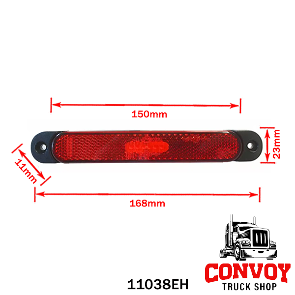 Lámpa helyzet LED hosszú Fristom 12-36V