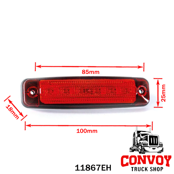 Lámpa helyzet LED kicsi kábellel 12/24V Fristom