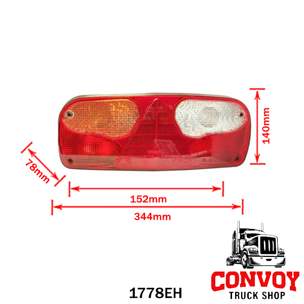 Lámpa Fliegl pótkocsihoz