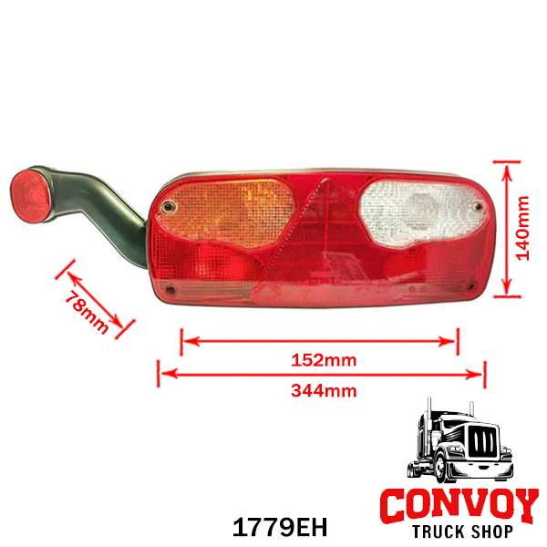 Lámpa Fliegl pótkocsihoz