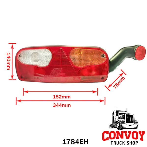 Lámpa Fliegl pótkocsihoz