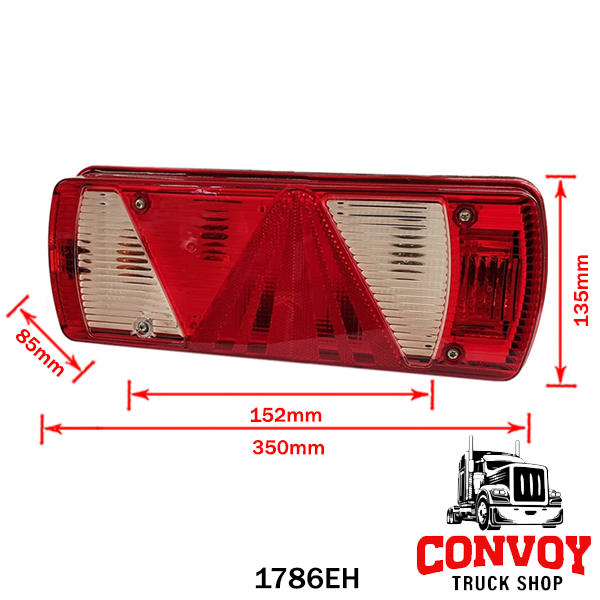 Lámpa Fliegl pótkocsihoz EcopointII