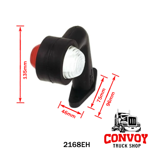 Width -marked rubber lamp elbow bulb